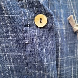 Denim mid length size medium dress NWT